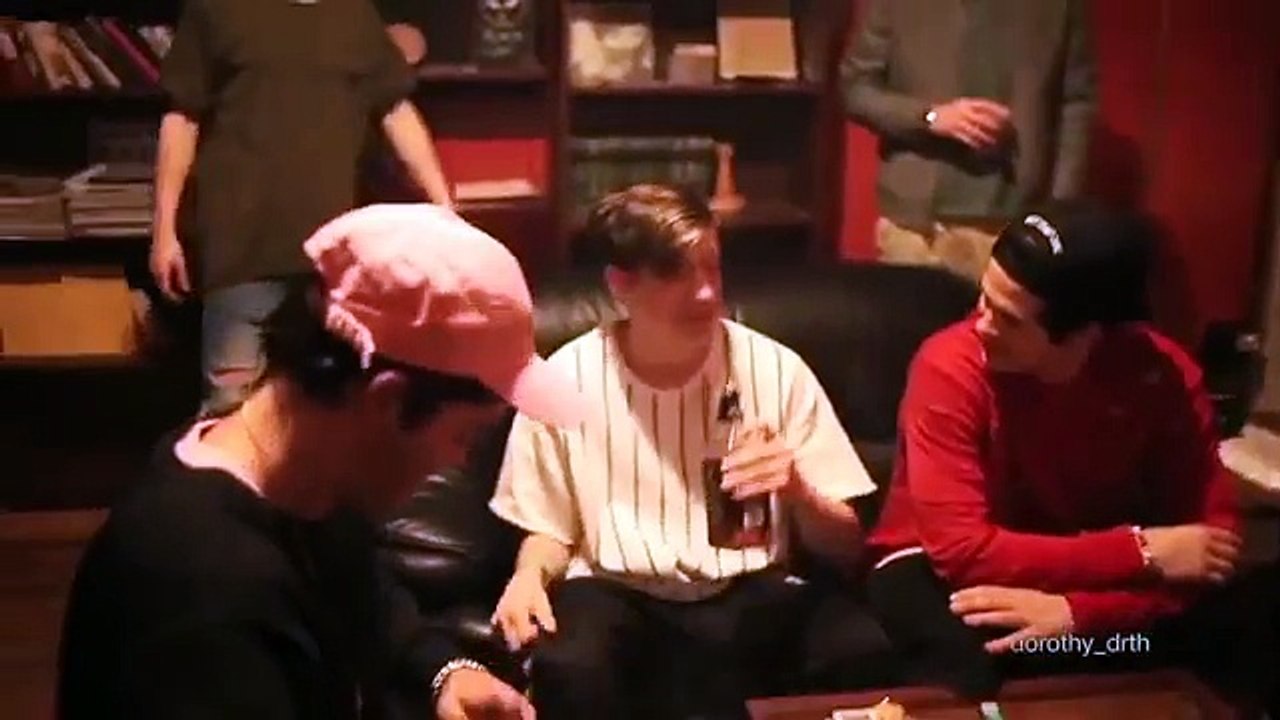 Yn isn’t feeling well on guys’ party.
