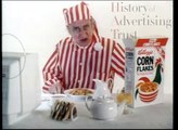 1983 Kelloggs Corn Flakes 'Pack Shot' TV commercial - made by JWT and starring Spike Milligan