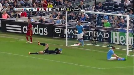 Frederic Brillant Own Goal -  - New York City FC 1-3 Real Salt Lake  - 02-06-2016 MLS