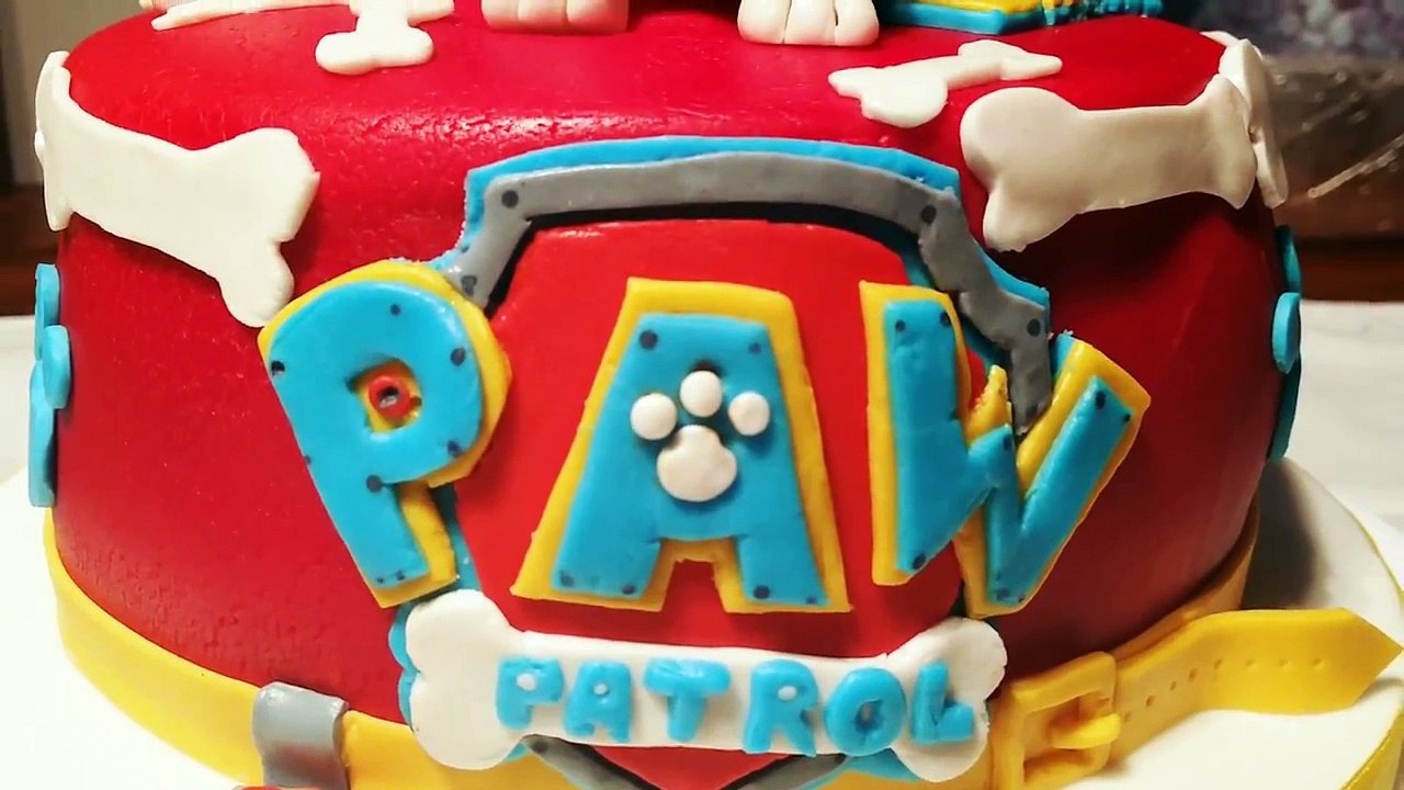Marshall pet patrol cake
