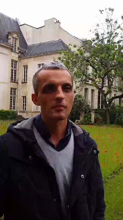 Rencontre avec Joseph Lenoir, jardinier aux Archives nationales, pour le lancement des Rendez-vous aux jardins 2016