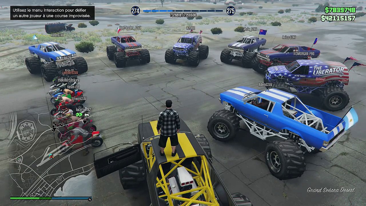MARSHALL vs MOTO GTA 5 ONLINE