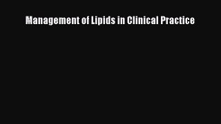Download Management of Lipids in Clinical Practice Ebook Free