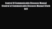 Download Control Of Communicable Diseases Manual (Control of Communicable Diseases Manual (Cloth