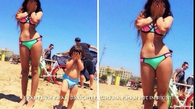 Shahrukh Khan Daughter Suhana Hot In Bikini With Abram