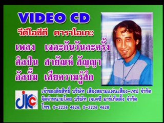 เพลง เจอะกันวันละครั้ง - ศิลปิน  สายัณห์ สัญญา - ชุด เสียความรู้สึก