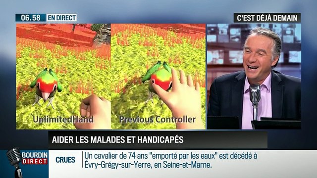 La chronique de Frédéric Simottel: La technologie au service des malades et des handicapés - 03/06