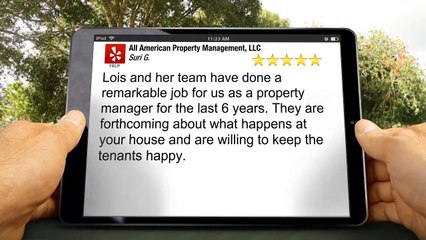 All American Property Management, LLC Sterling Heights MI | 5 Star Review by Suri G.
