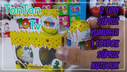 1 Toybox 1 Topi Süpriz Yumurta Açıyoruz