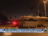 Police ID woman killed in Mesa