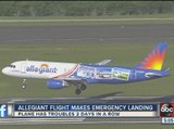 Allegiant plane forced to make emergency landing two days in a row