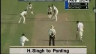 Harbhajan Singh does hat-trick against australia