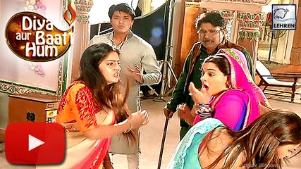 Sandhya Slaps Purvi | 'Diya Aur Bati Hum' On Location | Star Plus
