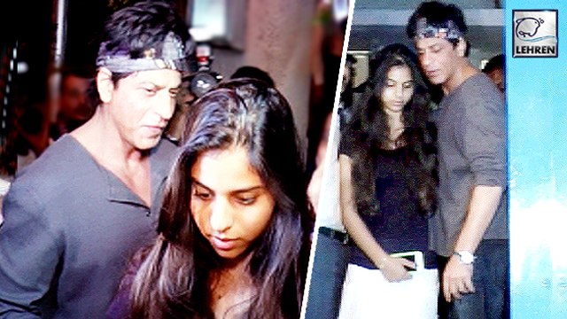 Shahrukh Khan SWEET Dinner Date With Daughter Suhana