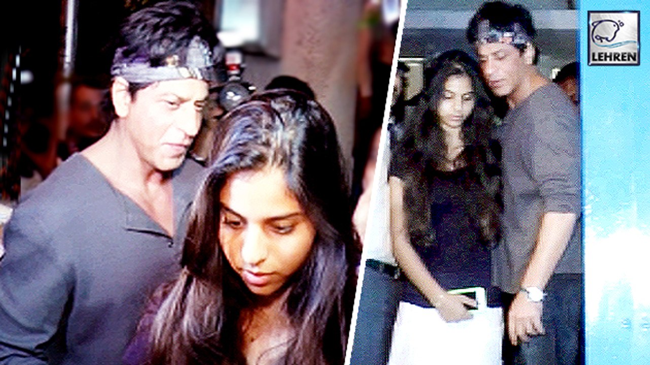 Shahrukh Khan SWEET Dinner Date With Daughter Suhana