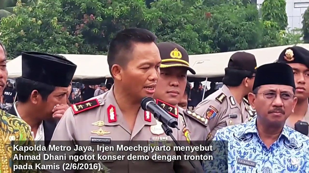 Kapolda Metro Jaya Tadinya Mau Pidanakan Ahmad Dhani