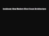 Download Insideout: New Modern West Coast Architecture PDF Book Free
