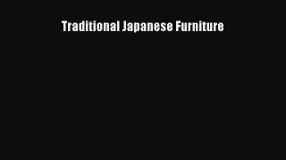 [Download] Traditional Japanese Furniture [Read] Full Ebook