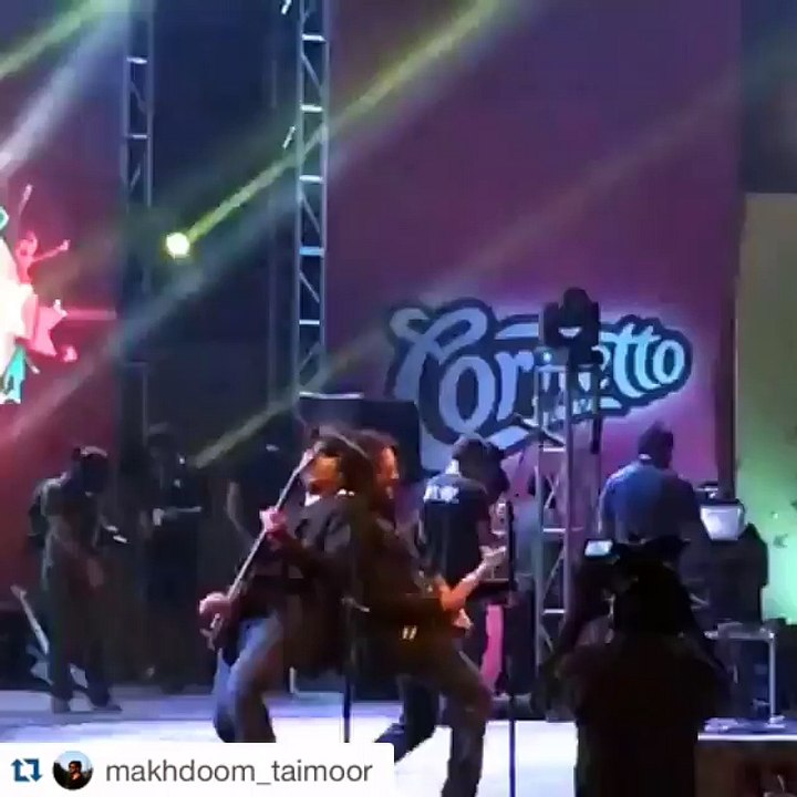 #cornettopoprock • QB nd Umair Jaswal & zoe &Ali Azmat & NOORI