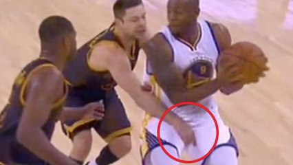 Andre Iguodala Punched In the Nuts By Matthew Dellavedova
