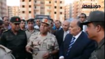 الوزير يتفقد وحدات الاسكان الاجتماعي بمدينة جمصة