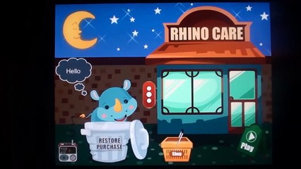 Rhino Care - Kids Games (iPhone Gameplay Video)