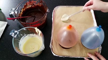 How To Make Chocolate Balloon Bowls...