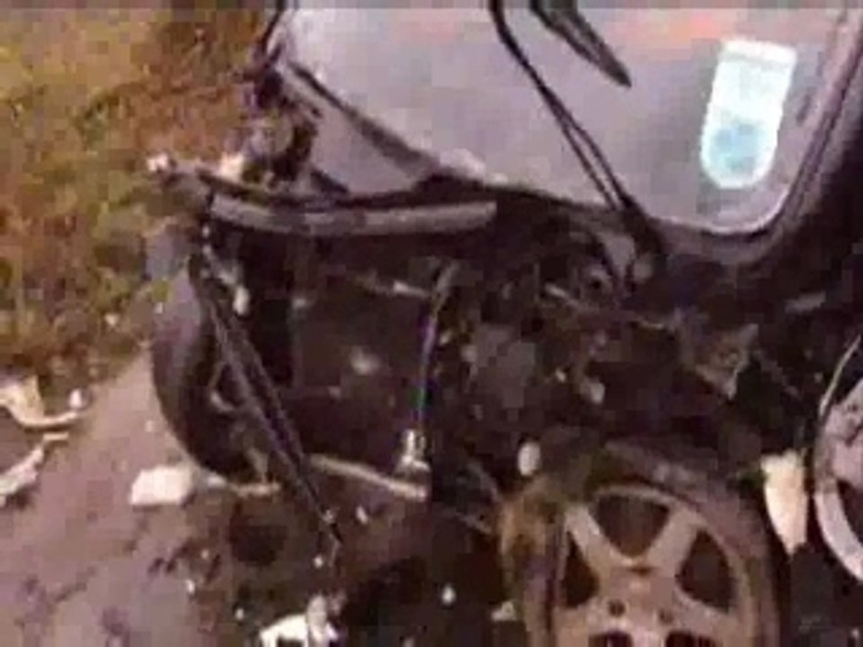 crash test Smart contre un mur