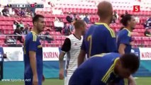 Simon Kjaer Goal - Denmark 1-0 Bosnia y Herzegovina 03-06-2016