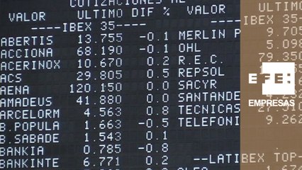 El IBEX 35 recupera los 9.000 puntos tras subir un 0,80% en la apertura