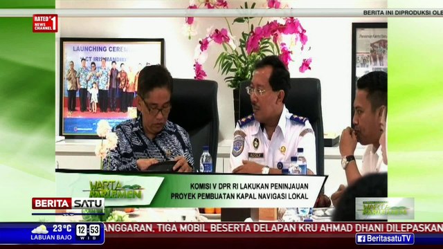 DPR Tinjau Pabrik Pembuatan Kapal Navigasi Lokal di Batam