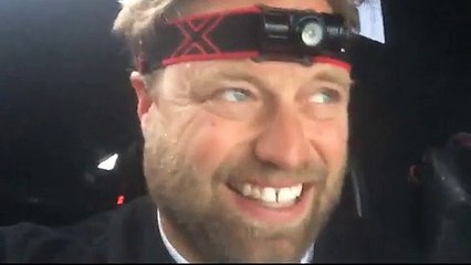 Day 4: Alex Thomson aboard Hugo Boss in the New York - Vendée Race
