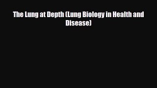 PDF The Lung at Depth (Lung Biology in Health and Disease) Free Books