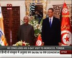 VP Hamid Ansari concludes his 5 day visit to Morocco and Tunisia