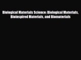 PDF Biological Materials Science: Biological Materials Bioinspired Materials and Biomaterials