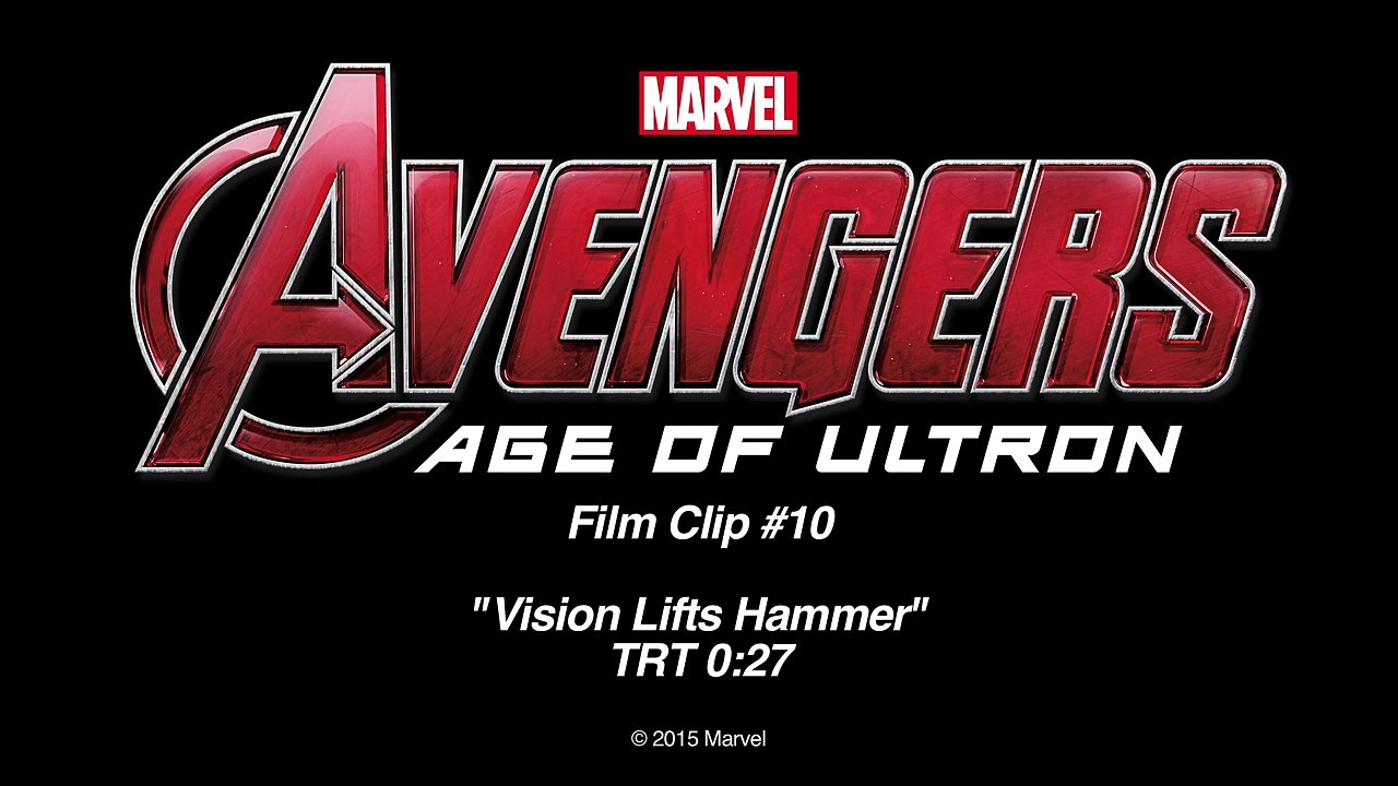 Avengers  Age of Ultron Movie Clip - Vision lifts Thor's Hammer [HD]