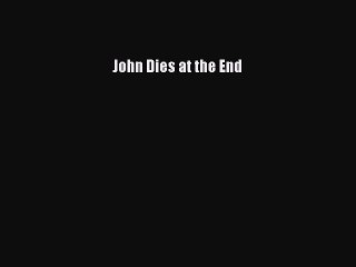 Download John Dies at the End PDF Free