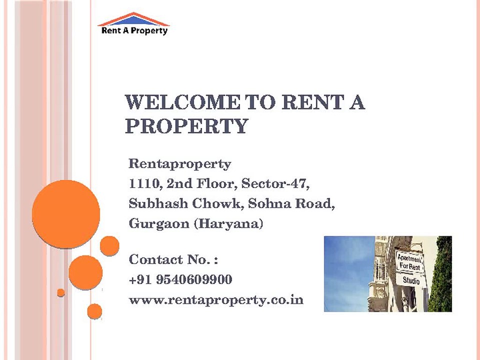 2 BHK on Rent in Wembley Estate Sector 50 Gurgaon - Rentaproperty.co.in