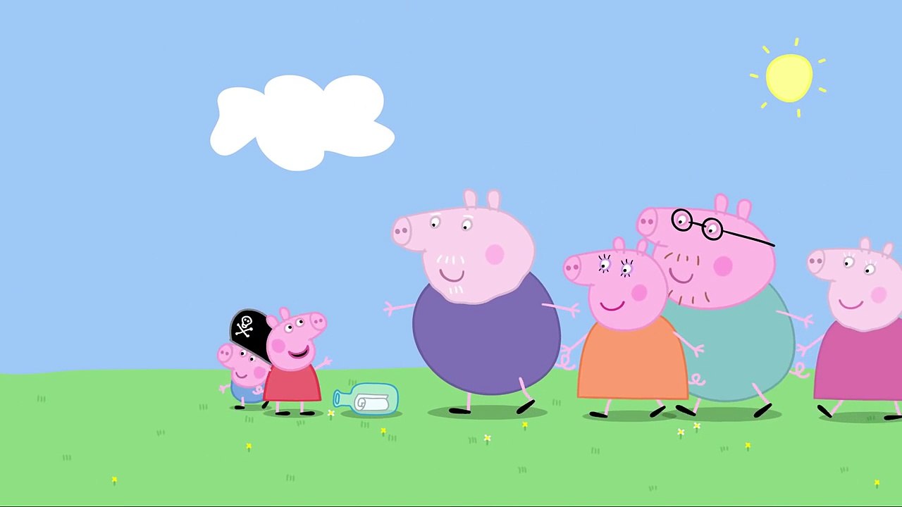 Peppa Pig- Message in a Bottle #peppapig