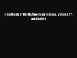 Read Books Handbook of North American Indians Volume 17: Languages E-Book Free