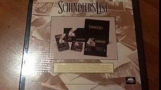Opening to Schindler's List 1994 Laserdisc