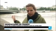 Inondations en France : la Seine continue de monter à Paris et pourrait atteindre 6,20 m