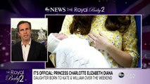Royal Baby Charlotte Elizabeth Diana FIRST VIDEO - Prince William and Kate Middleton's Bab