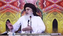 Khadim Hussain Rizvi میں اس لیے تو کہتا ہوں کہ تخت پر حضورﷺ کا دین لائیں ضرور سنئیے اور شئیر کیجئیے لبیک یارسول اللہﷺ