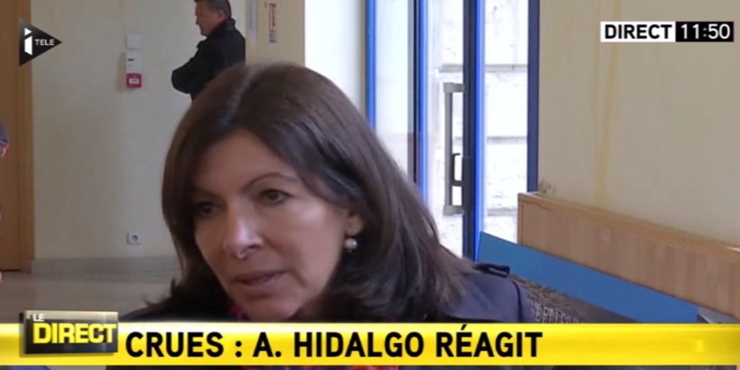 Hidalgo : la crue «n'est pas à ce stade une menace sur les populations»