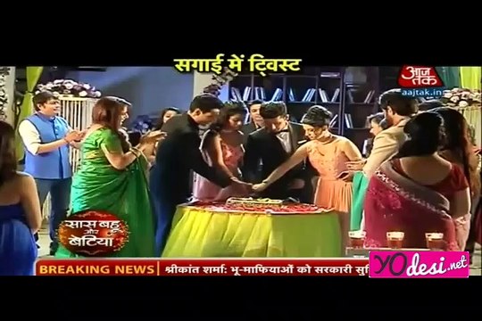 Sid ke Samne Roshni Ki Sagai - jamai Raja 3rd June 2016