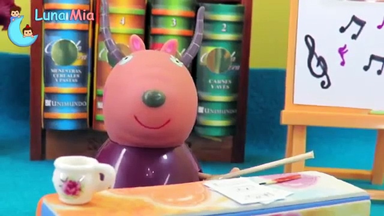 PEPPA PIG EN LA ESCUELITA classroom ◄ Luna Mia ►