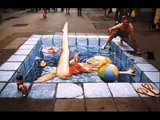 Awesome ! Making of 3D Street Art - Looking Real