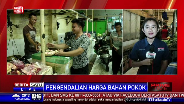 Pantauan Harga 4 Komoditas di Pasar Tanah Abang
