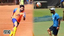 Ya ya Rocking football match between Virat and Abhishek